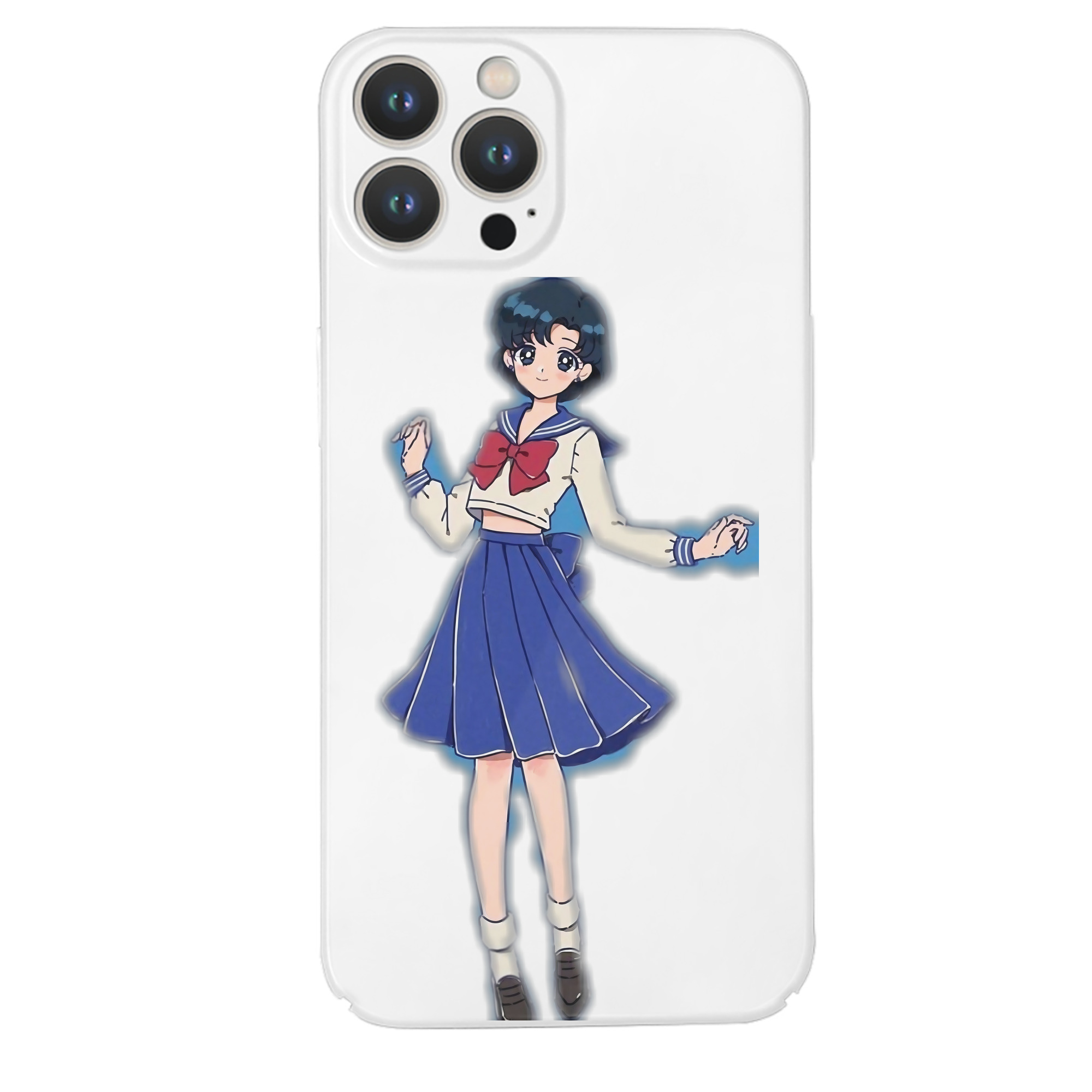 （画像用） 美少女戦士セーラームーン 水野 亜美 みずの あみ Sailor Moon Mizuno Ami 【iPhone 14シリーズ対応】ハードケース